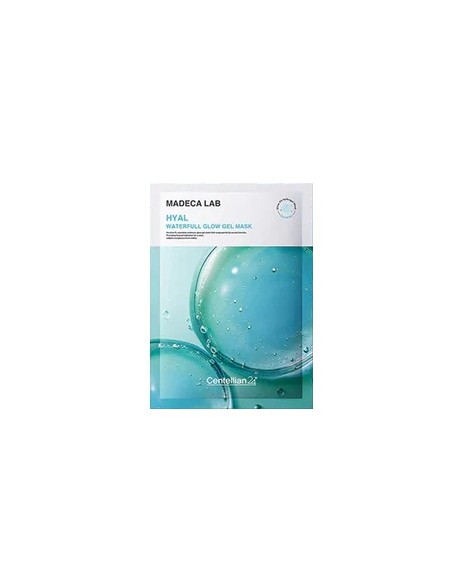 CENTELLIAN24 Madeca Lab Hyal Waterfull Glow Gel Mask - Mascarilla Facial 1 unidad
