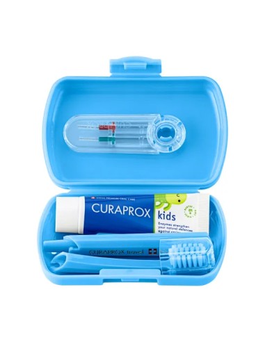 CURAPROX TRAVEL SET KIDS Azul