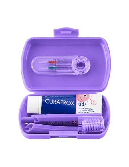 CURAPROX TRAVEL SET KIDS Morado