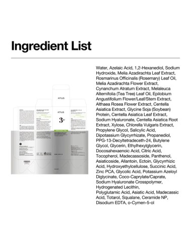 ANUA AZELAIC Acid 3 Cica Skin Clarifying Toner - Tónico Clarificante