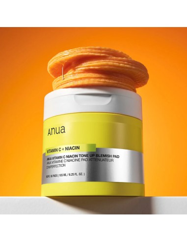 ANUA Vitamin C Niacin Tone Up Blemish Pad - Discos Iluminadores
