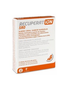RECUPERATION SRO Suero Oral 4 sobres sabor naranja