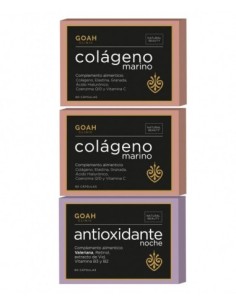Goah Clinic colageno marino 120 capsulas + antioxid 2