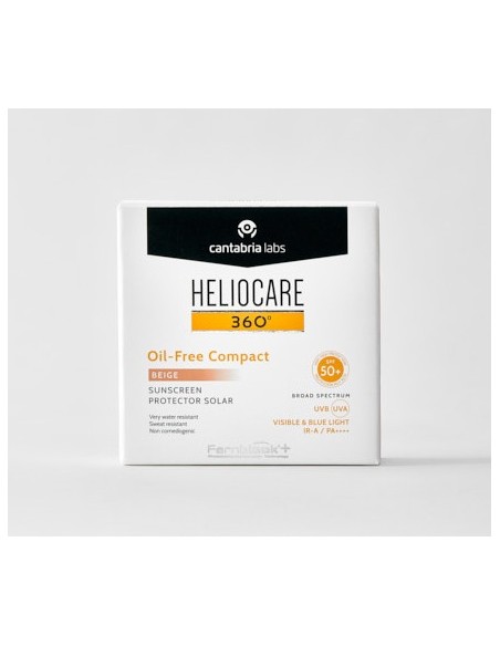 HELIOCARE 360º Oil-Free Compact SPF 50+ color beige 10 g