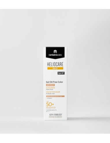 HELIOCARE 360º Gel Oil Free SPF 50+ color bronze 50 ml