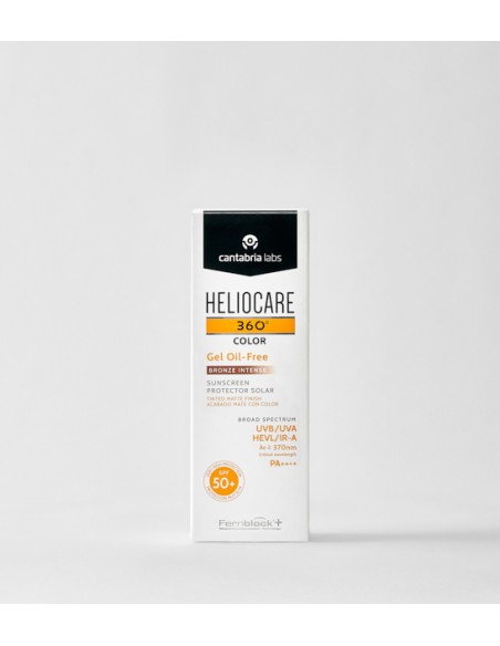 HELIOCARE 360º Gel Oil Free SPF 50+ color bronze intense 50 ml