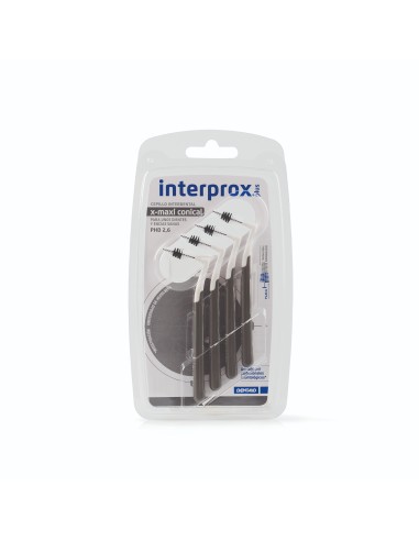 INTERPROX PLUS X-Maxi Conical 2.6 - 4 Cepillos Interdentales
