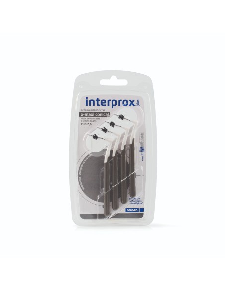 INTERPROX PLUS X-Maxi Conical 2.6 - 4 Cepillos Interdentales