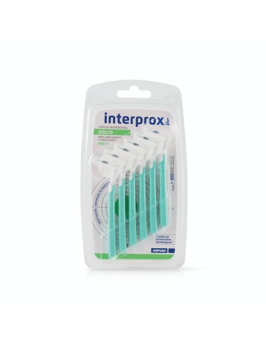 INTERPROX PLUS Micro 1.1 - 6 Cepillos Interdentales