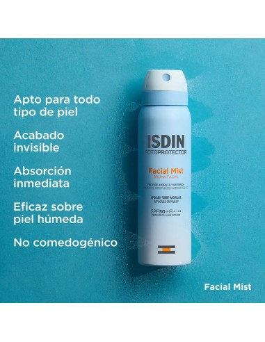 ISDIN Fotoprotector Facial Bruma SPF 50 100 ml