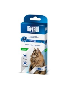 DIPTRON Solución Antiparasitaria Gatos Spot-On🐱