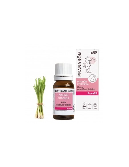 PRANARÔM PRANABB Difusión Citronela BIO 10 ml