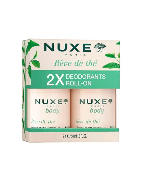 NUXE Rêve de Thé Desodorante Frescor 2 x 50 ml - DUPLO