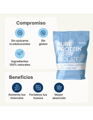 BAÏA Pure Protein Whey Isolate Neutra