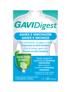 GAVI Digest Gases e Hinchazón 30 cápsulas
