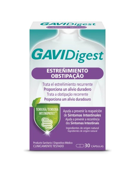 GAVI Digest Estreñimiento 30 cápsulas