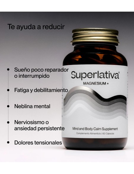 SUPERLATIVA Magnesium+ 60 cápsulas