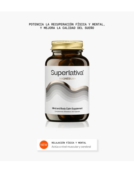 SUPERLATIVA Magnesium+ 60 cápsulas