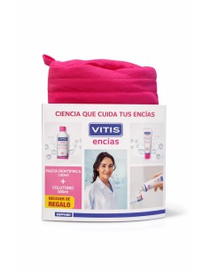 VITIS ENCÍAS Pack Neceser Pasta dentífrica 100 ml + Colutorio 500 ml 2