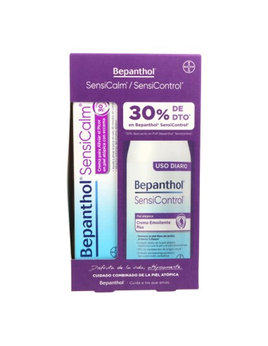 BEPANTHOL Pack Crema Sensi Calm 50 g + Crema Sensi Control 400 ml