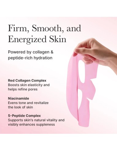 ARENCIA Red Collagen Jello Mask 4 ea - 4 Mascarillas de Colágeno