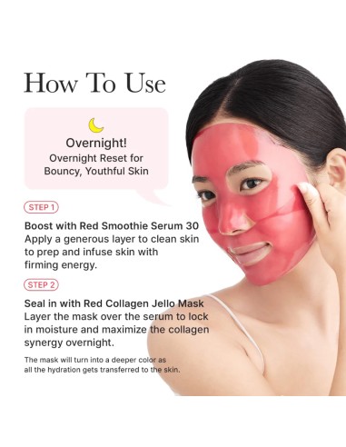 ARENCIA Red Collagen Jello Mask 1 ea - 1 Mascarillas de Colágeno