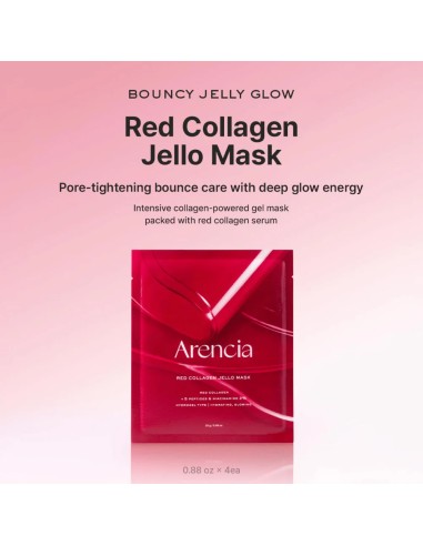 ARENCIA Red Collagen Jello Mask 1 ea - 1 Mascarillas de Colágeno