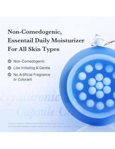 MEDICUBE Hyaluronic Moisturizing Capsule Cream - Crema con Microcápsulas