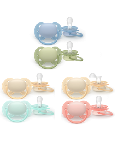 Hevea chupete goma natural 3-36 m color granate y anatómico