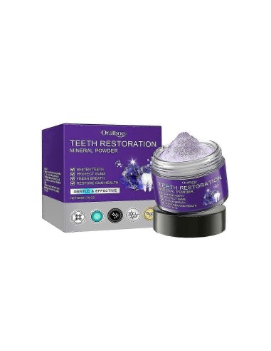 ORALHOE Polvo Mineral de Restauración Dental 50 g