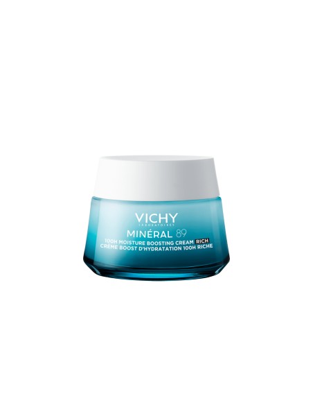 VICHY MINERAL 89 Crema Boost de Hidratación Rica 100h 50 ml