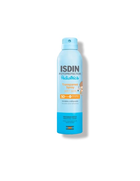 ISDIN PEDIATRICS Pack Fusion Water Facial SPF 50 50 ml + Transparent spray corporal SPF 50 250 ml