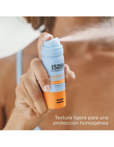 ISDIN Fotoprotector Spray Cabello y Cuero Cabelludo SPF 50 50 ml