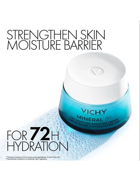 VICHY MINERAL 89 Crema Boost de Hidratación 72h 50 ml