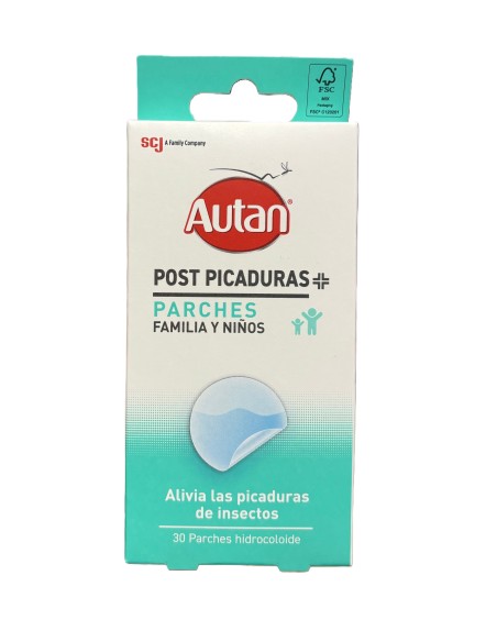 AUTAN Post-Picaduras Parches 30 unidades