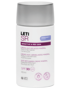LETI SR Crema Mineral Anti-Rojeces SPF 30 40 ml