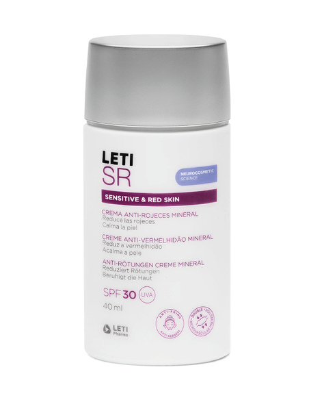 LETI SR Crema Mineral Anti-Rojeces SPF 30 40 ml