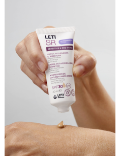 LETI SR Crema Anti-Rojeces Correctora Color SPF 30 40 ml 2