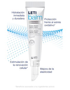 LETI BALM Hydra-Renew Crema Labial Reparadora15 ml 2