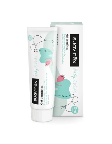 SUAVINEX BABY & KIDS Gel Dentífrico Fresa 0 - 6 años