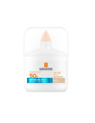 LA ROCHE POSAY Anthelios UVAir Sérum Protector Solar SPF50+ Color Claro Natural