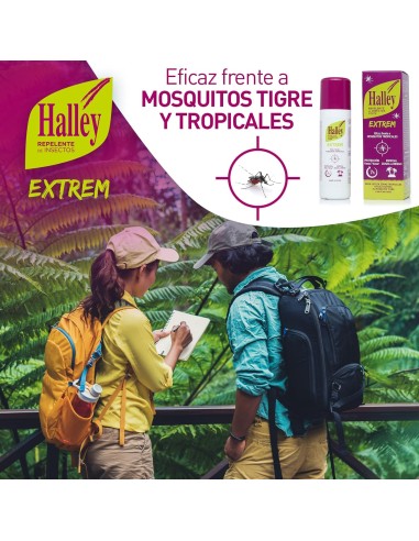 HALLEY Extrem Repelente de Insectos Forte 100 ml