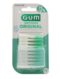 GUM Palillo Interdental Soft-Picks Original Talla M 50 unidades