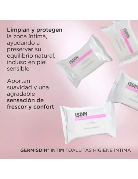 ISDIN GERMISDIN Toallitas Higiene Íntima