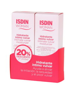 ISDIN WOMAN PACK Duplo Hidratante Íntimo Vulvar