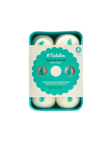 NATULIM Bolas de Secadora 6 unidades