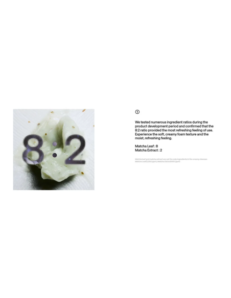 B:LAB Matcha Hydrating Foam Cleanser 8:2 - Espuma Limpiadora 120 ml