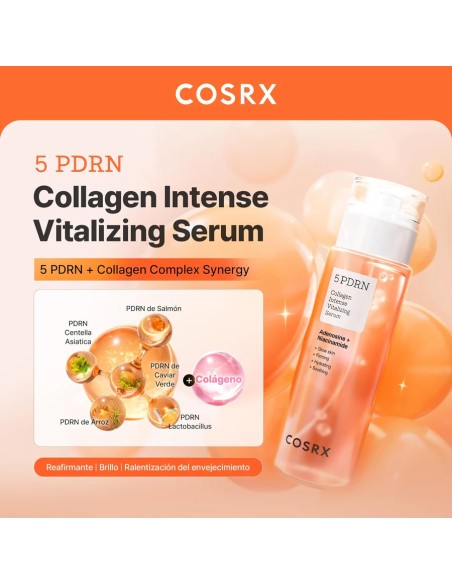 COSRX 5 PDRN Collagen Intense Vitalizing Serum - Sérum Facial Revitalizante 100 ml