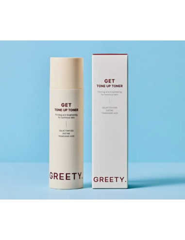 GREETY GET Tone Up Toner - Tónico Iluminador y Reafirmante 150 ml
