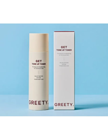GREETY GET Tone Up Toner - Tónico Iluminador y Reafirmante 150 ml